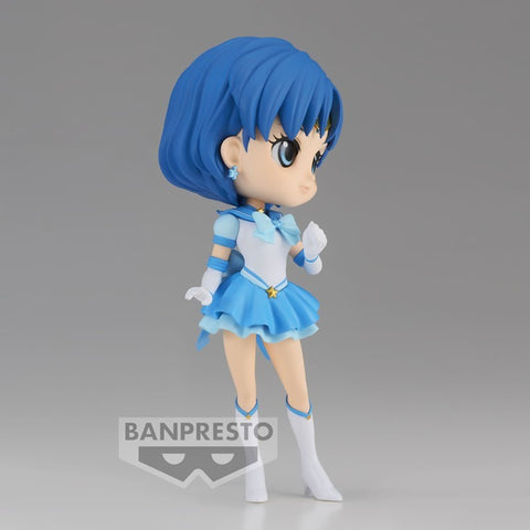 Figura banpresto q posket sailor moon cosmos sailor mercury ami mizuno ver.b 14cm