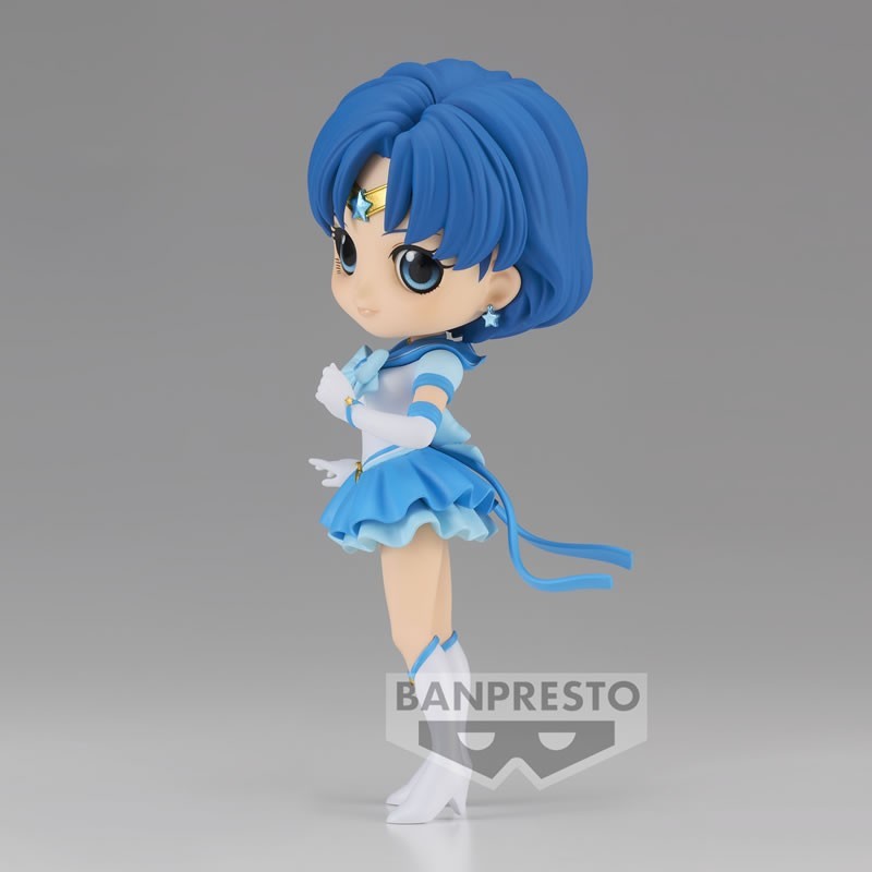 Figura banpresto q posket sailor moon cosmos sailor mercury ami mizuno ver.b 14cm