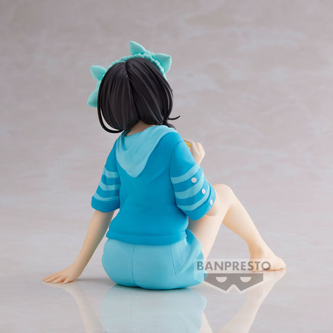 Figura banpresto the idolmaster shiny colors relax time yuika mitsumine 10cm