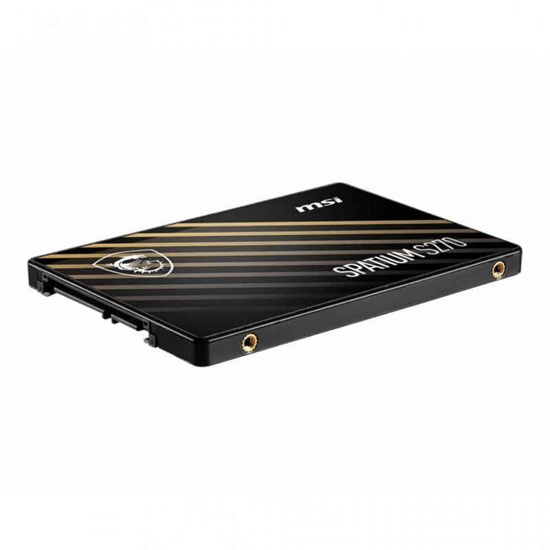 Disco duro interno solido ssd msi spatium s270 960gb 2.5pulgadas sata3