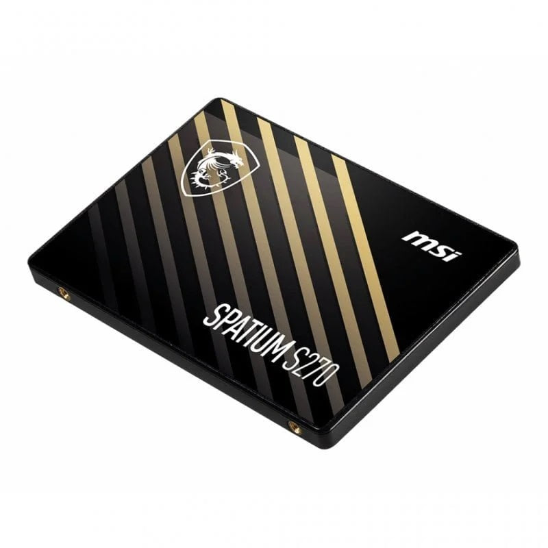 Disco duro interno solido ssd msi spatium s270 960gb 2.5pulgadas sata3