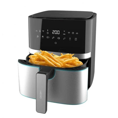 Airfryer cecotec freidora de aire cecofry full inox 5500 pro con accesorios