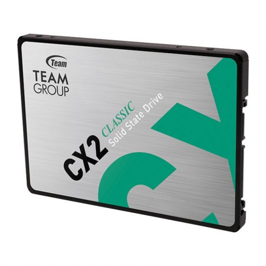 Disco duro 2.5pulgadas ssd 256gb sata3 teamgroup cx2 l: 520mb - s e: 430mb - s t253x6256g0c101