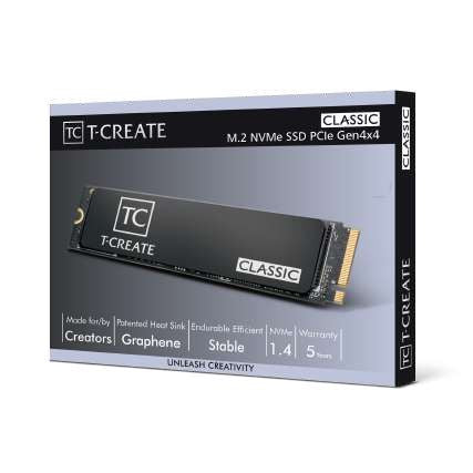 Disco duro m2 ssd 1tb pcie4 teamgroup t - create classic dl 2280 - l: 5000mb - s e: 4500mb - s