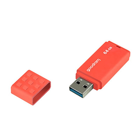 Memoria usb 3.0 goodram 64gb ume3 naranja