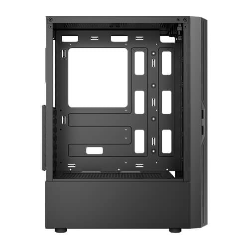 Caja ordenador gaming antec ax20 matx 1 x usb 3.0 2 x usb 2.0 3 x 120mm negro