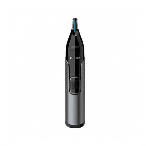 Cortapelos philips + naricero nt3650 - 16 negro 2peines -  cuchilla lavable -  ducha -  recortador -  pila aa