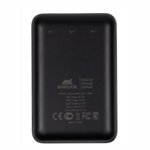 Powerbank rivacase va2412 10000mah negro