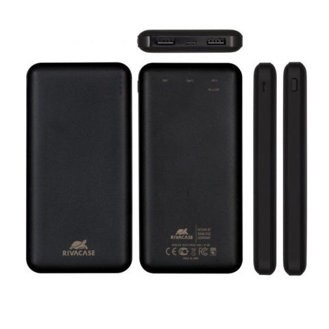 Powerbank rivacase va2137 10000mah negro