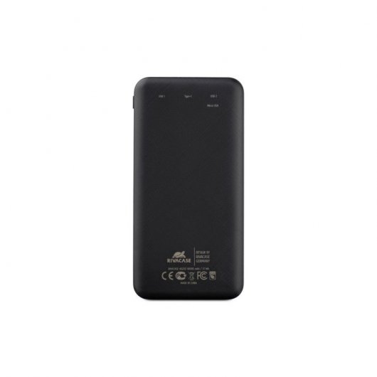 Powerbank rivacase va2137 10000mah negro