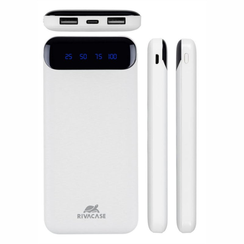 Powerbank rivacase va2240 10000mah blanco