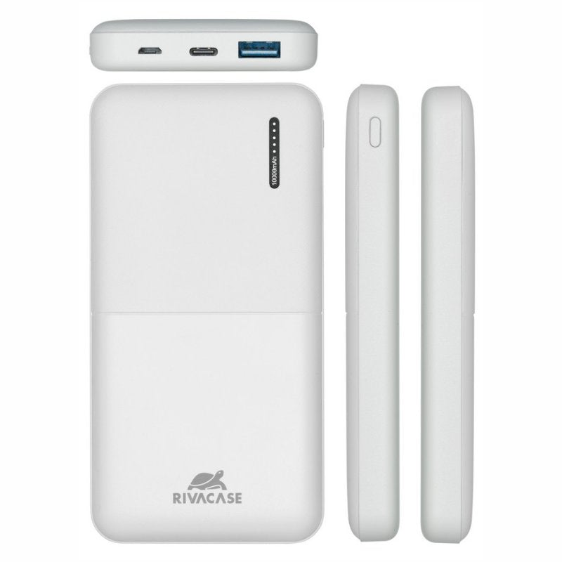 Powerbank rivacase va2531 10000mah blanco