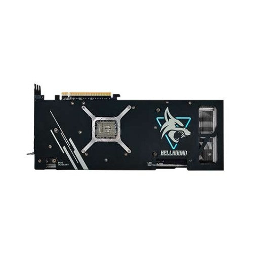 Tarjeta grafica powercolor rx 7900xtx hell hound 24gb gddr6 3 x dp -  1 x hdmi -  2 x 8p