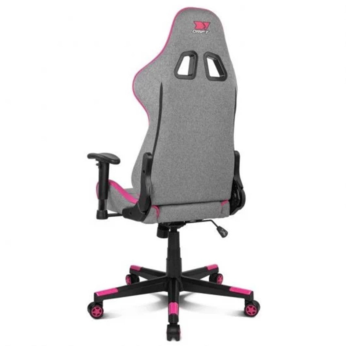 Silla gaming drift dr90 pro gris - rosa