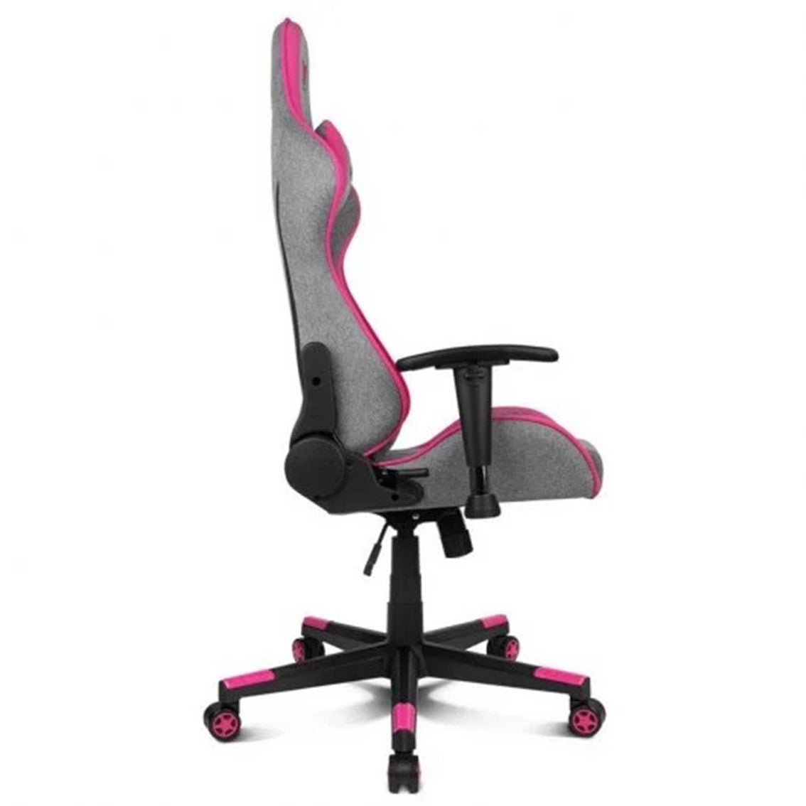 Silla gaming drift dr90 pro gris - rosa