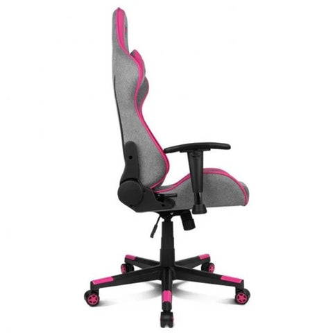 Silla gaming drift dr90 pro gris - rosa