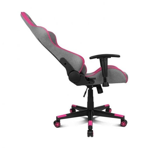 Silla gaming drift dr90 pro gris - rosa