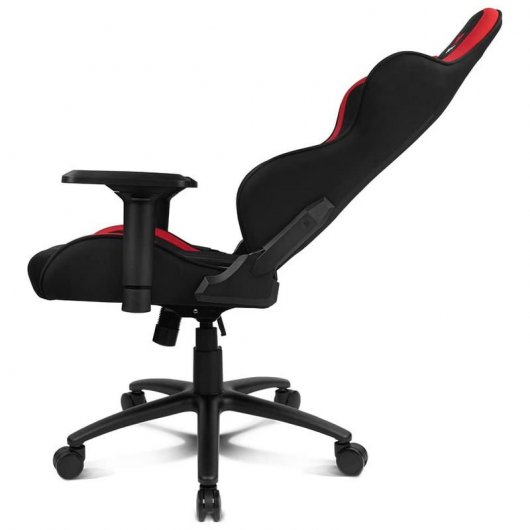 Silla gaming drift dr110br tejido negro - rojo