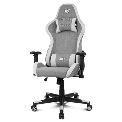 Silla gaming drift dr90 pro gris - blanca