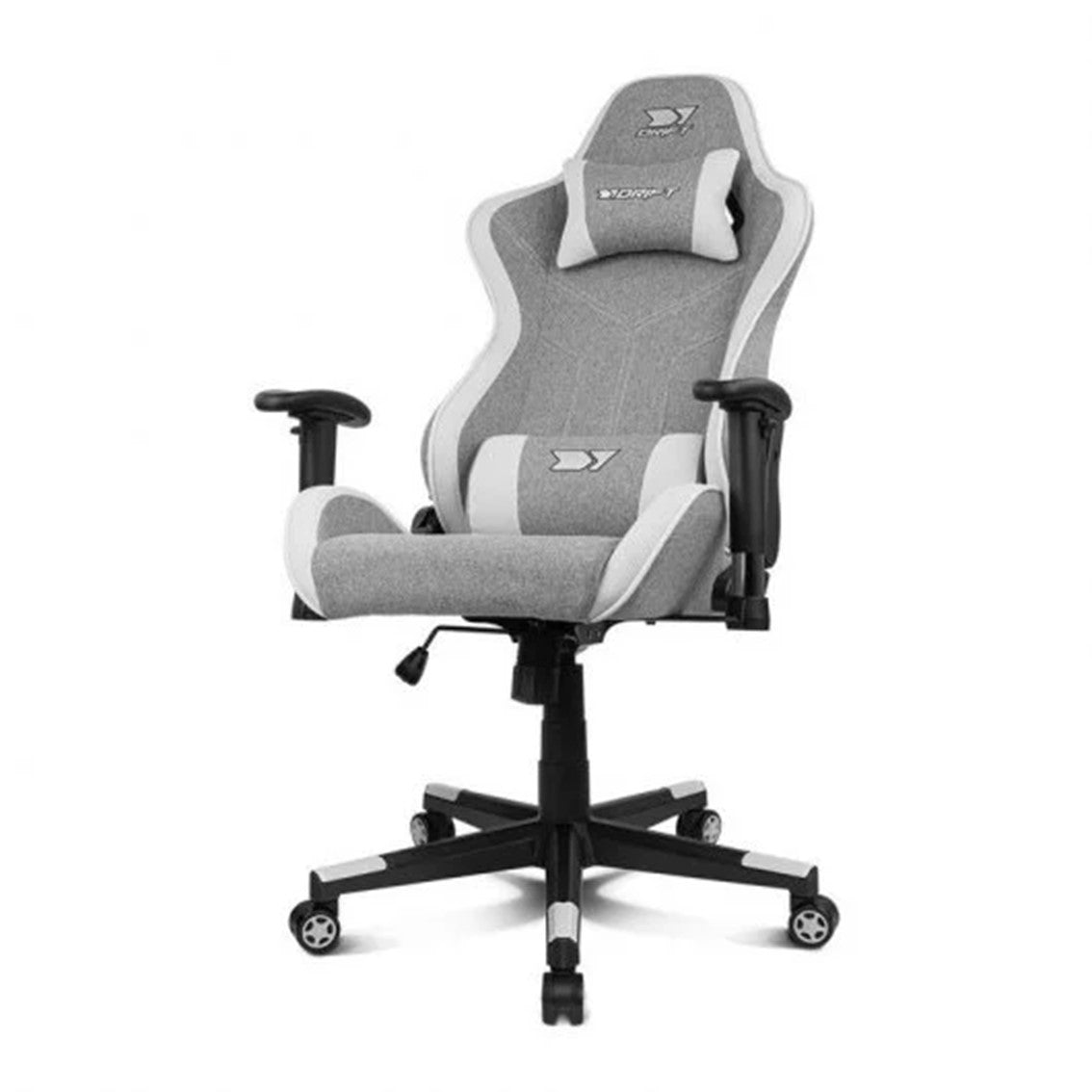 Silla gaming drift dr90 pro gris - blanca