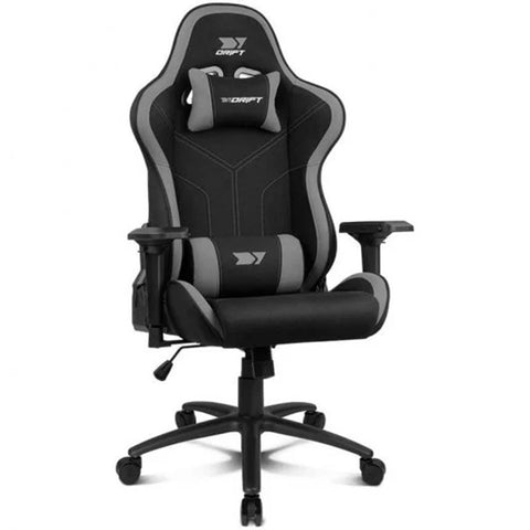 Silla gaming drift dr110 tejido negro - gris