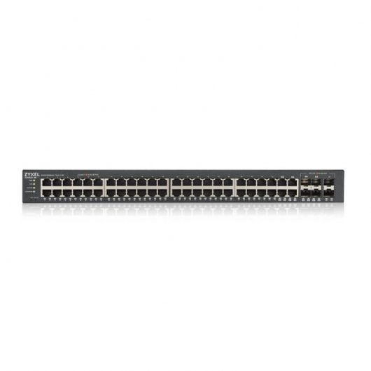 Switch 50 puertos zyxel gs1920 - 48v2 - eu0101f gestionable 44 puertos gigabit ethernet + 4 puertos sfp combo + 2 puertos sfp