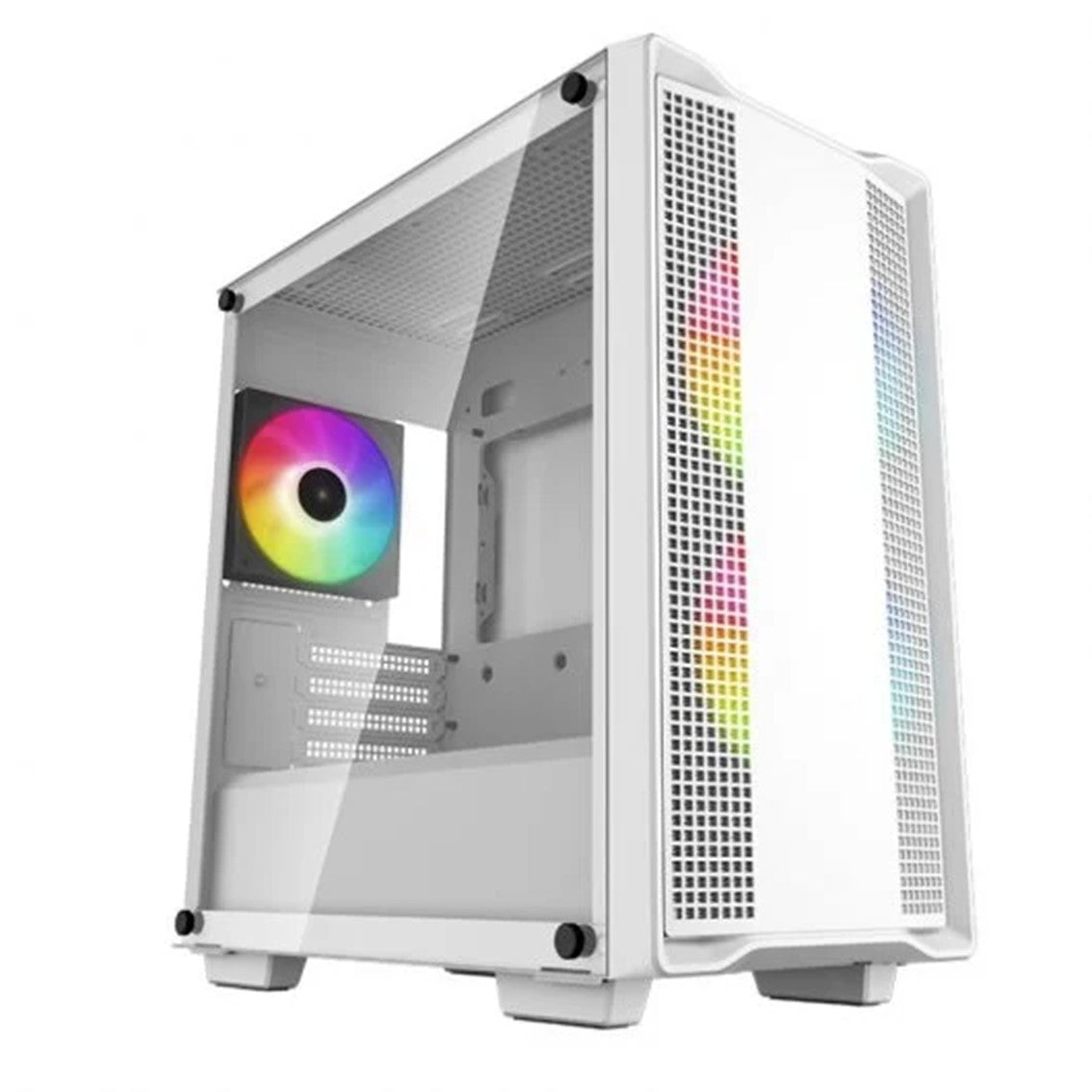 Caja ordenador gaming deepcool cc360 blanco m - atx 1 x usb 3.0 1 x usb 2.0 3 x 120mm