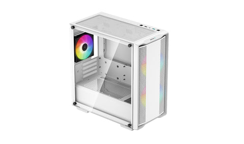 Caja ordenador gaming deepcool cc360 blanco m - atx 1 x usb 3.0 1 x usb 2.0 3 x 120mm