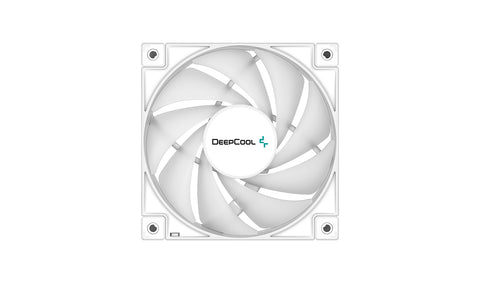 Ventilador 120 x 120 deepcool fc120 argb pack 3uds white 1800rpm -  pwm 4pin -  argb