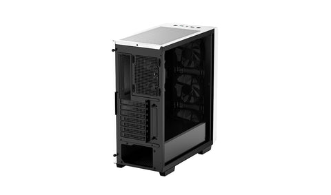 Caja ordenador gaming deepcool cc560 blanco atx 2 x usb 3.0 1 x usb 2.0 4 x 120mm