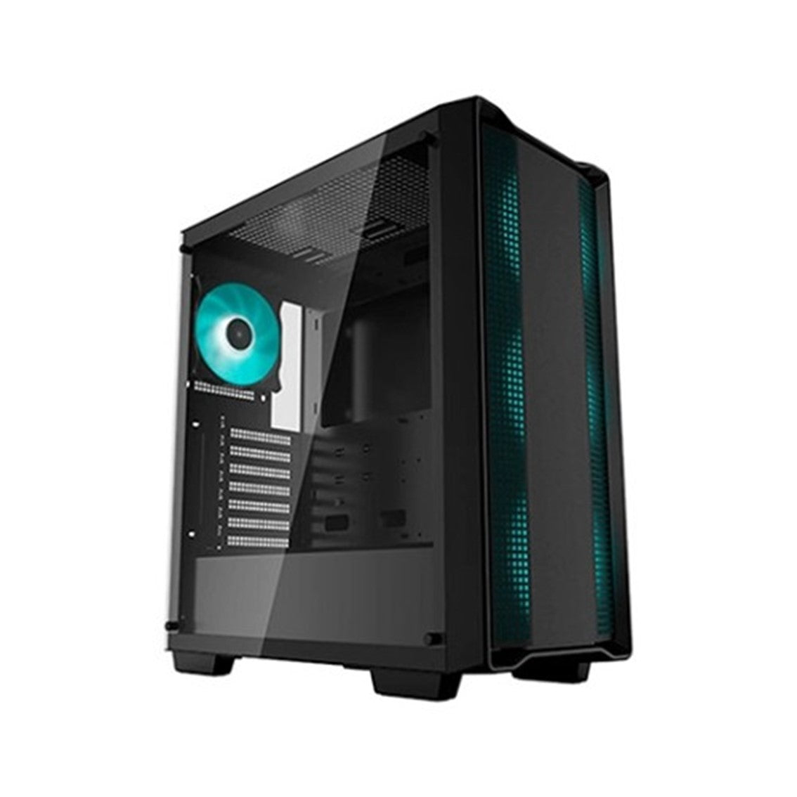 Caja ordenador gaming deepcool cc560 negro atx 2 x usb 3.0 1 x usb 2.0 4 x 120mm