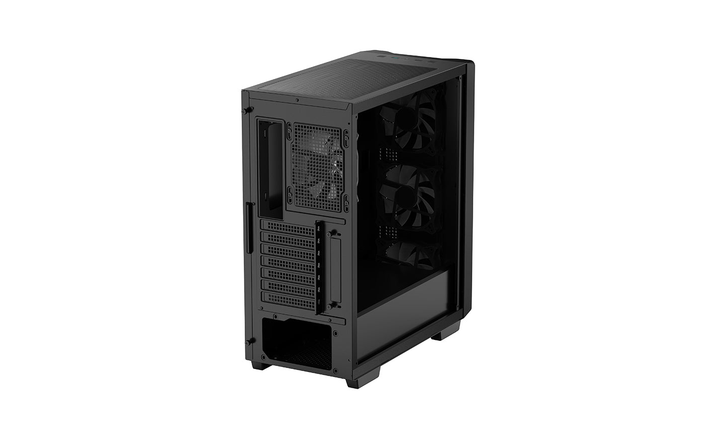 Caja ordenador gaming deepcool cc560 negro atx 2 x usb 3.0 1 x usb 2.0 4 x 120mm