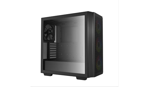 Caja ordenador gaming deepcool cg560 argb negro e - atx 2 x usb 3.2 4 x 120mm