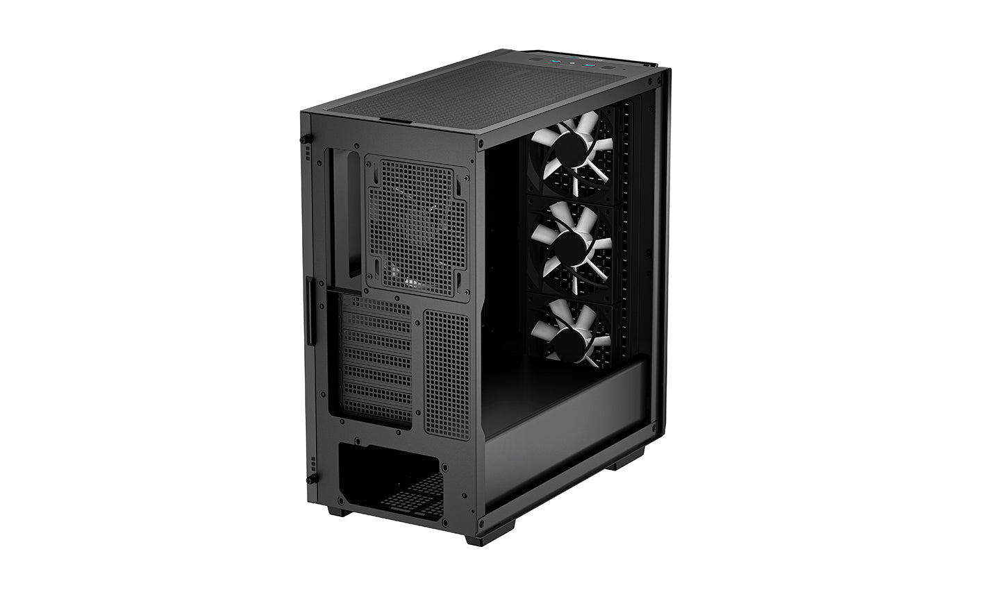 Caja ordenador gaming deepcool cg560 argb negro e - atx 2 x usb 3.2 4 x 120mm