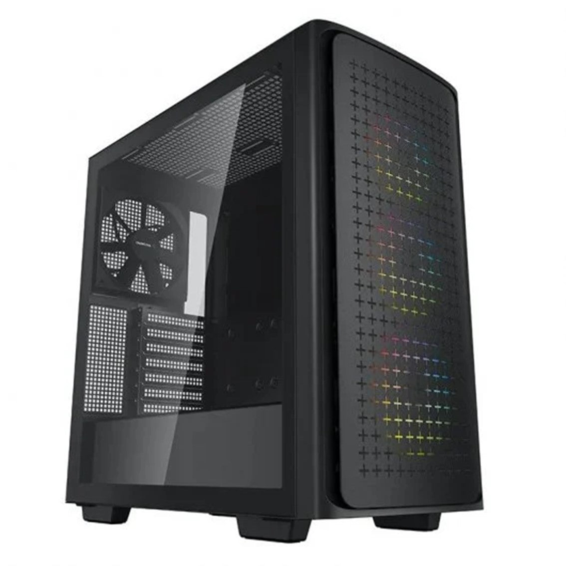 Caja ordenador gaming deepcool ck560 argb negro e - atx 2 x usb 3.0 1 x usb tipo c 3 x 120mm 1 x 140mm