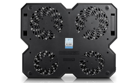 Base refrigeradora deepcool multi core x6 negro para portatil 15.6pulgadas 4 x 120mm 2 x usb 2.0