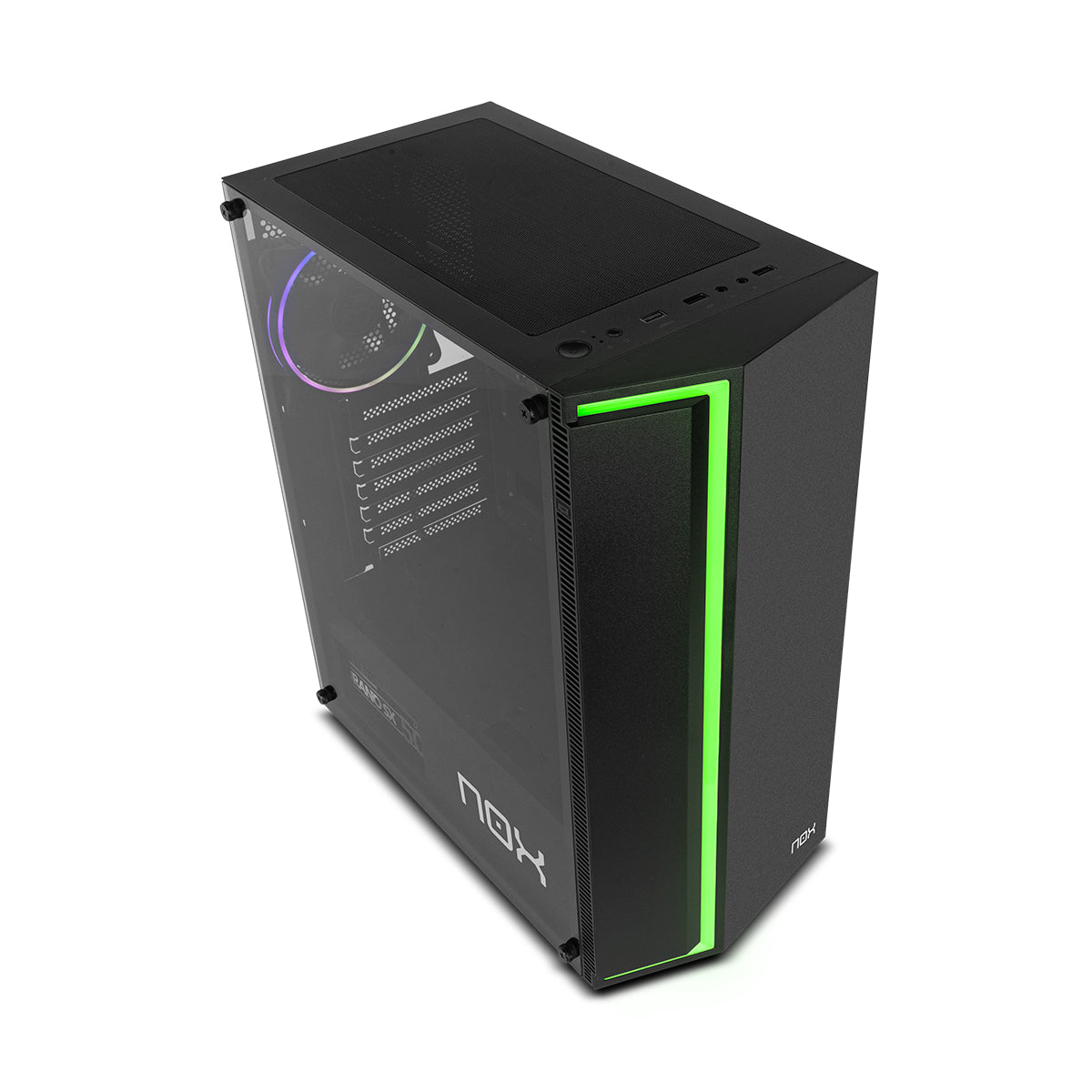 Caja ordenador gaming nox infinity gamma atx argb