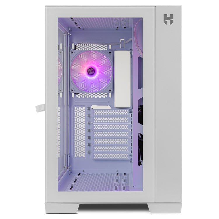 Caja ordenador gaming nox hummer astra 2 x usb 3.0 1 x usb tipo c blanca