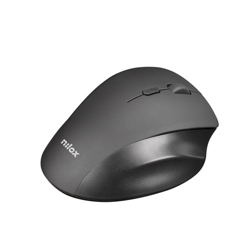 Mouse raton nilox wireless inalambrico 3200 dpi 2.4g negro