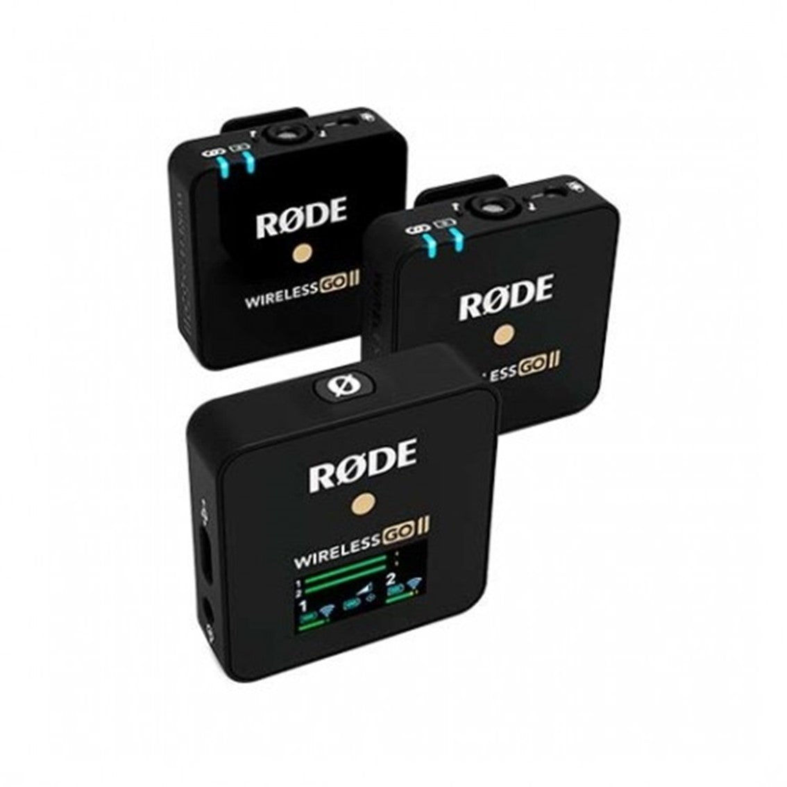 Microfono rode wireless go ii dual usb tipo c - trs - 50hz - omnidirectional