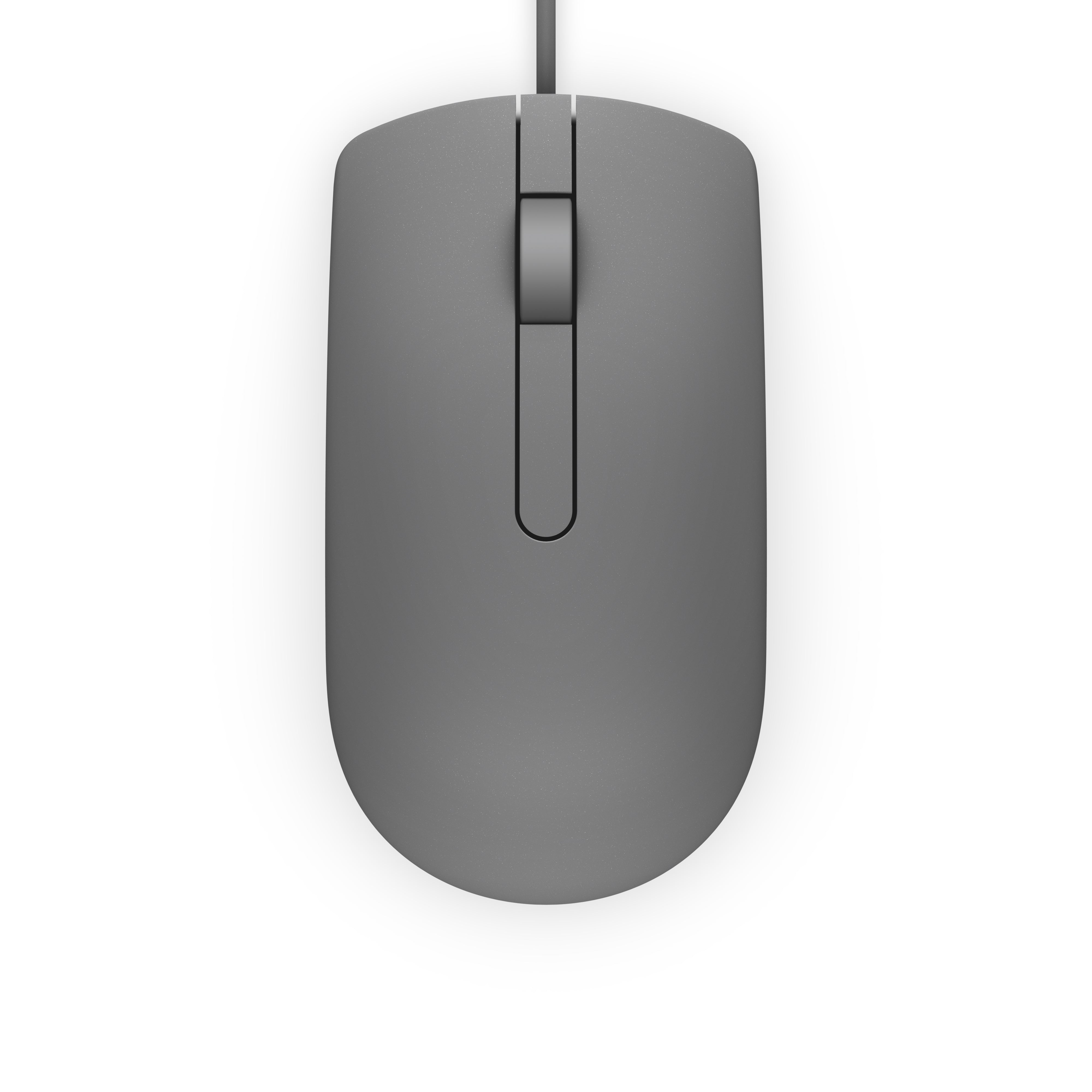 Mouse raton dell ms116 optico 2 botones 1000ppp usb gris