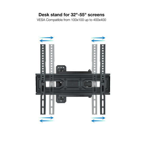 Soporte de pared tooq para pantallas 32pulgadas -  55pulgadas