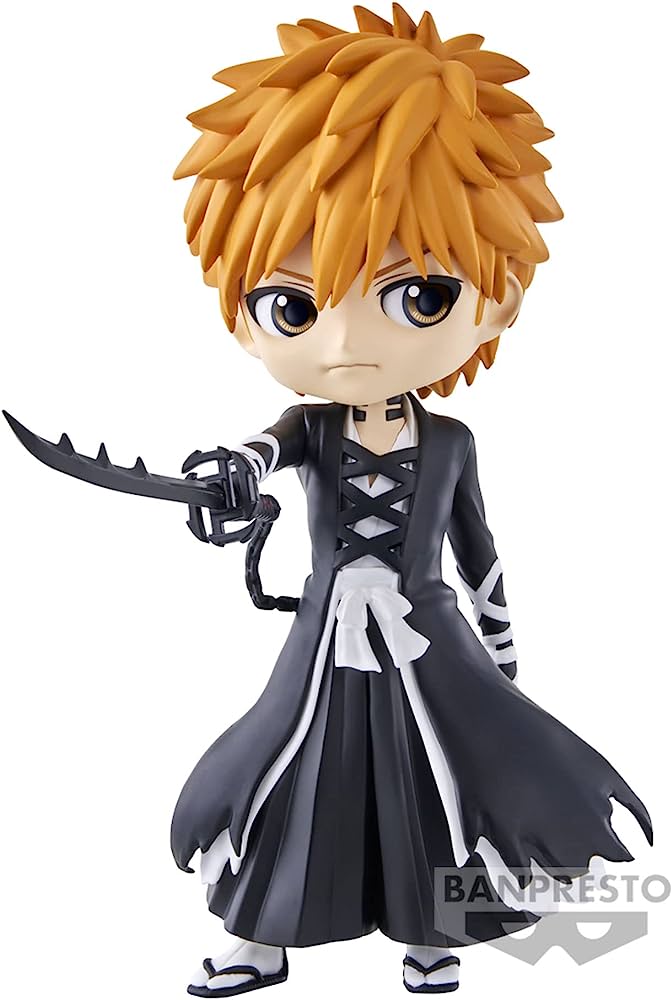Figura banpresto q posket bleach thousand year blood war ichigo kurosaki vol.2 14cm