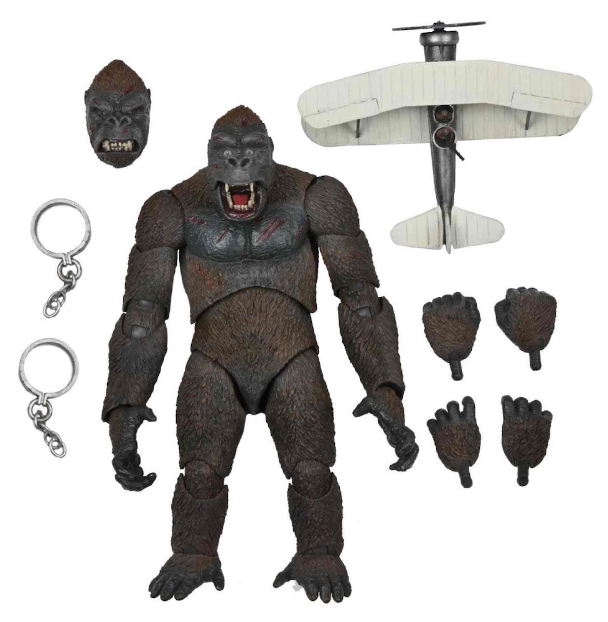 Figura neca king kong (concrete jungle) scale action figure 20 cm
