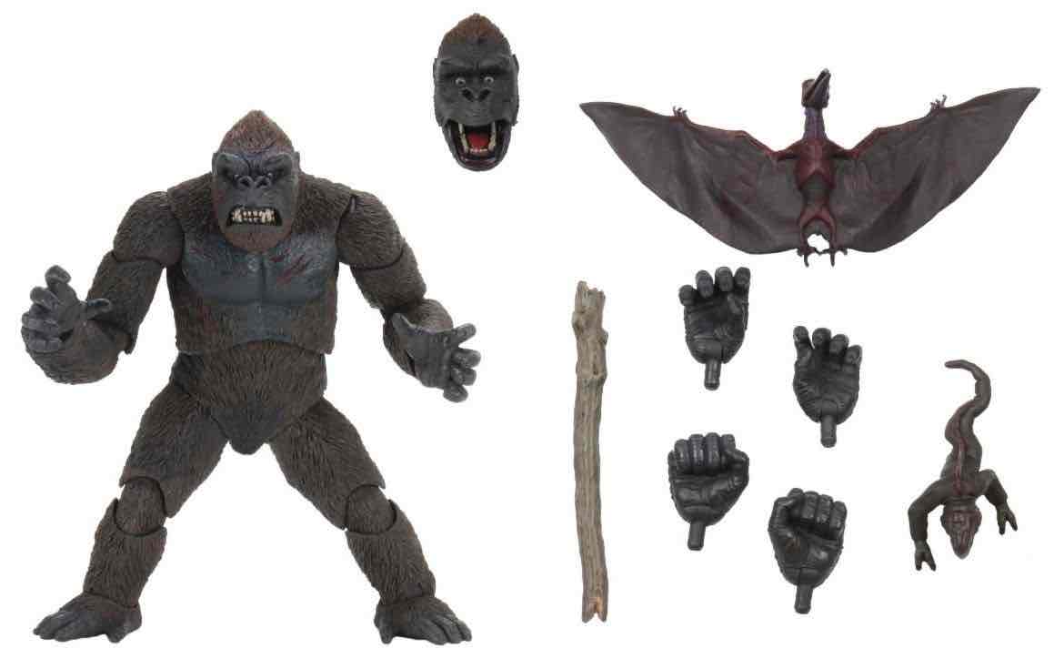 Figura neca king kong (skull island) scale action figure 20 cm