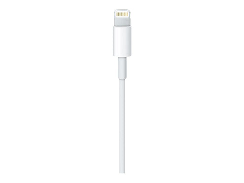 Cable original apple iphone usb tipo a a lightning 1m -  macho - macho -  blanco