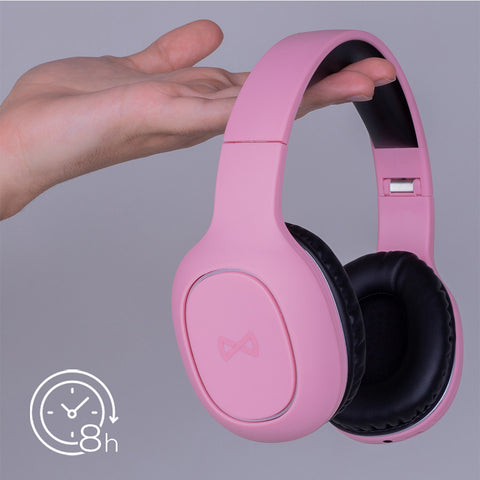 Auriculares inalambricos forever bth - 505 color rosa