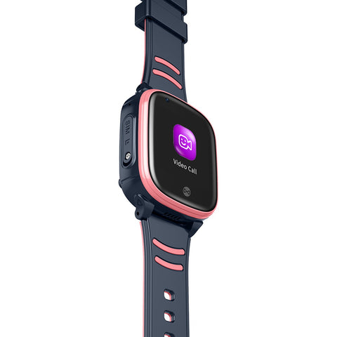 Reloj smartwatch forever look me kw - 500 4g color rosa negro