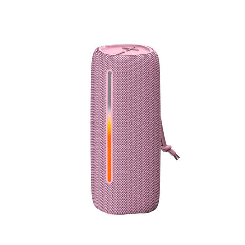 Altavoz bluetooth forever bs - 20 led color rosa