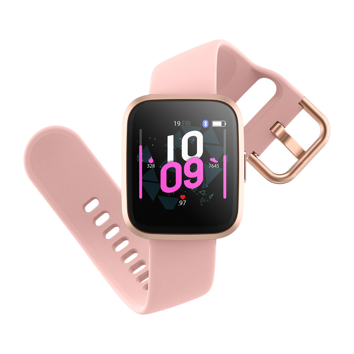 Reloj smartwatch forever forevigo 2 sw - 310 rose gold color oro rosa